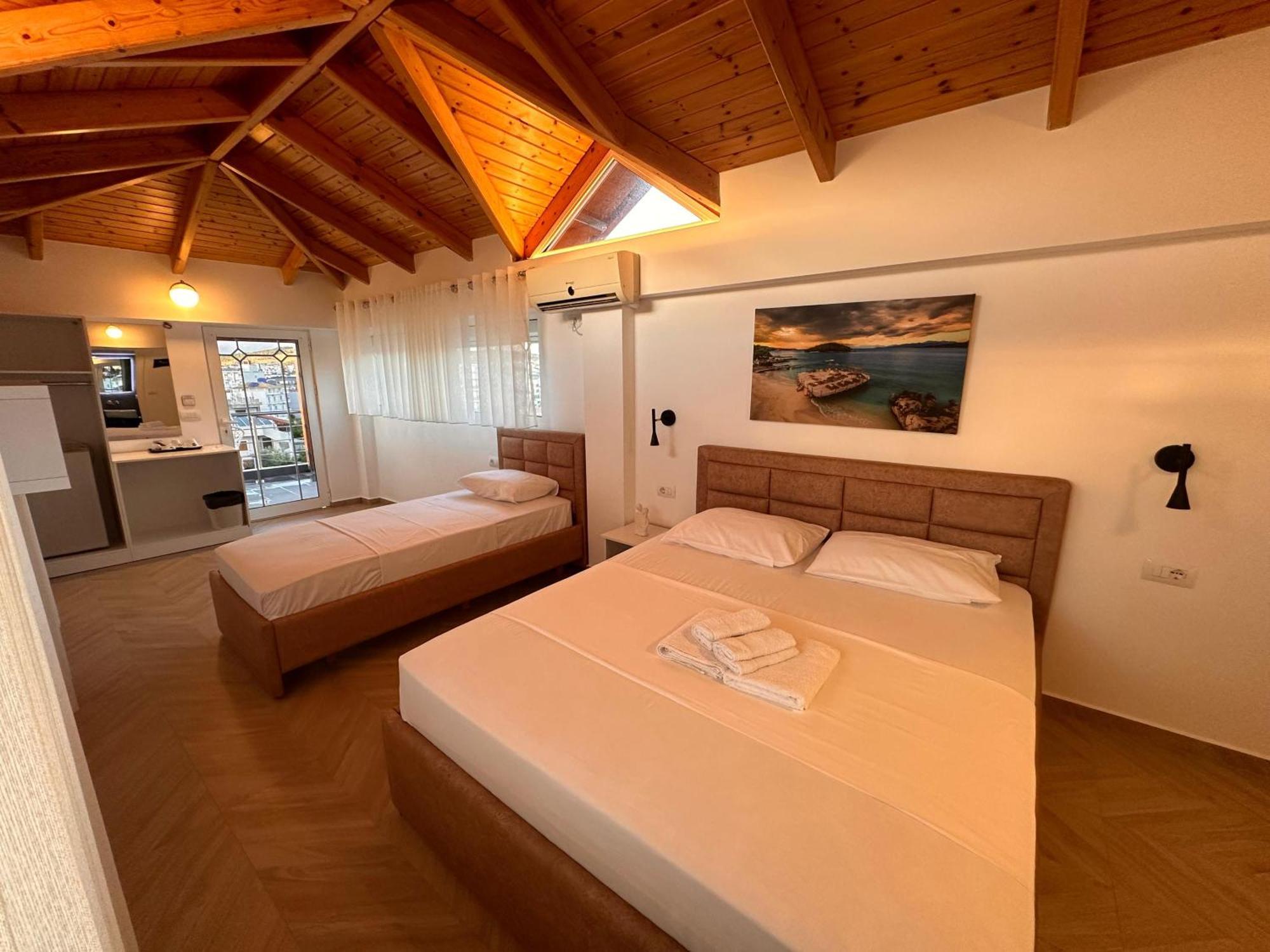 Villa Memaj Ксамил Экстерьер фото